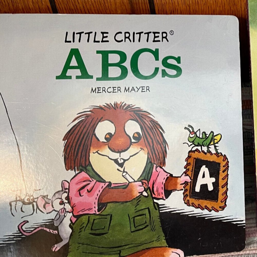 Litter Critter - Colors & ABCs - Mercer Mayer - 2 New HB